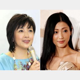 菊池桃子（左）と壇蜜も（Ｃ）日刊ゲンダイ