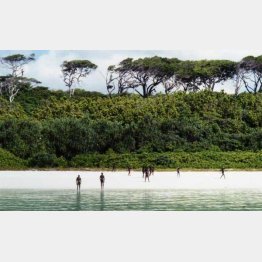 北センチネル島（フェイスブックから）