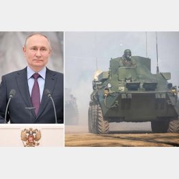 ロシア軍は今や世界の脅威（会見するロシアのプーチン大統領＝タス・共同）　（Ｃ）ロイター／ EYEPRESS Images