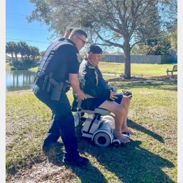 （ポートセントルーシー市警のフェイスブックから）