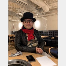 門崎の千葉祐士社長（撮影）滝田誠一郎