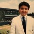 1985年ウィンブルドンにて（提供）朝岡聡さん