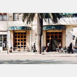 ユネスコ世界遺産に登録された、エリトリアの首都アスマラの街（Ｃ）新華社／共同通信イメージズ