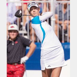 効率いいスイングの飛ばし屋（Ｃ）ロイター／USA TODAY Sports