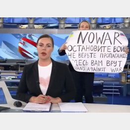 国民に与えた影響は絶大（ウクライナのポドリャク大統領府長官顧問のツイッターより、共同）