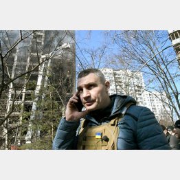 元ボクシング世界王者でもあるキエフのクリチコ市長は「ギブアップなんて毛頭ない」と一喝（田中龍作ジャーナルから）