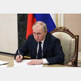 全容を把握しているのか（C)ロイター／Sputnik／Kremlin