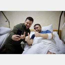 「平和のチャンピオン」になれるのか（Ｃ）ロイター／Ukrainian Presidential Press Service