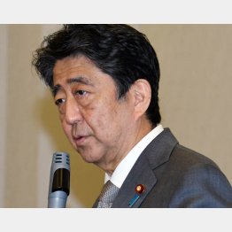 米国に議論を挑む勇気と識見もあるわけでもないのに（安倍元首相）／（Ｃ）日刊ゲンダイ