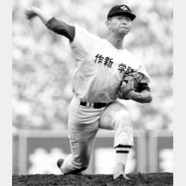 作新学院時代の江川（Ｃ）共同通信社