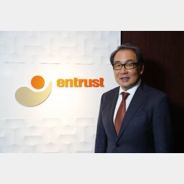 イントラストの桑原豊社長（Ｃ）日刊ゲンダイ