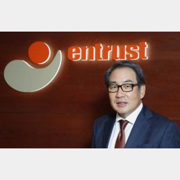 イントラストの桑原豊社長（Ｃ）日刊ゲンダイ