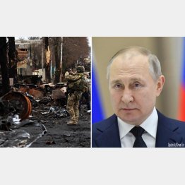 この状況で「まだ戦え」とけしかけるのか、悪魔の前に思考停止（ロシアのプーチン大統領＝右）／（Ｃ）ロイター