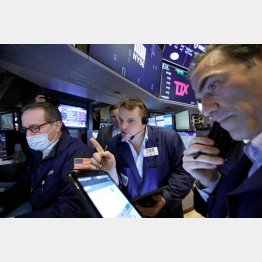 NY市場は波乱含み（Ｃ）ロイター