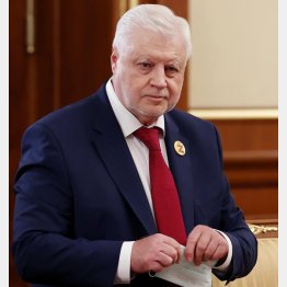 「公正のロシア党」のセルゲイ・ミロノフ党首（Ｃ）Sputnik／共同通信イメージズ