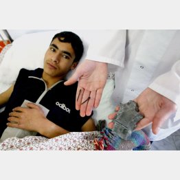 イスラエル軍が使った「フレシェット弾」（2003年）／（Ｃ）ロイター