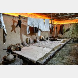 ザポリージャ地方に歴史＆文化遺産として遺されているコサックの仮兵舎（撮影は2020年）　（Ｃ）Dmytro Smoliyenko／Ukrinform via ZUMA Wire／共同通信イメージズ