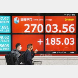 市場は反応せず（Ｃ）日刊ゲンダイ