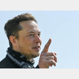 イーロン・マスク氏（Ｃ）ロイター