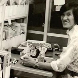 月刊アスキーの編集長の頃（提供写真）