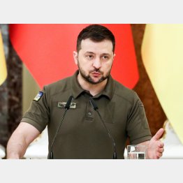 表向き、ウクライナ批判のワケは…（ウクライナのゼレンスキー大統領）／（Ｃ）ロイター