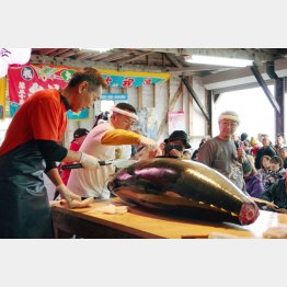 SANKO海商はマグロにも強い（Ｃ）共同通信社