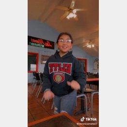 ベロニカさんのティックトックから