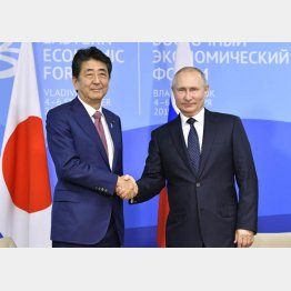 当時から「なめられていた」（安倍元首相とロシアのプーチン大統領＝2019年）／（Ｃ）共同通信社