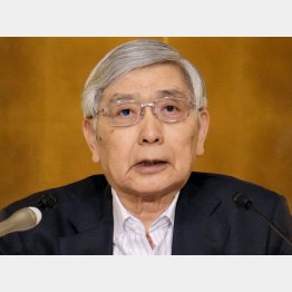 異次元緩和継続を強調（日銀の黒田総裁）／（Ｃ）共同通信社