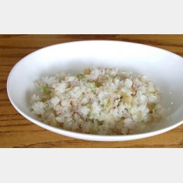 にんにくとタクアンのチャーハン（Ｃ）日刊ゲンダイ