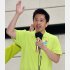 大阪とは違う…（応援演説をする吉村洋文大阪府知事＝埼玉・大宮）／（Ｃ）日刊ゲンダイ