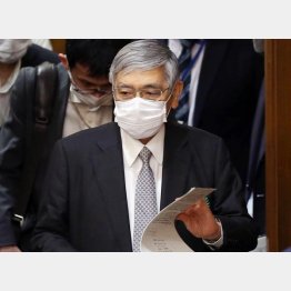 緩和継続を訴える度、投資家は円を売りドルを買う（日銀の黒田総裁）／（Ｃ）日刊ゲンダイ