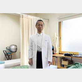 鍼灸院も経営（撮影）滝田誠一郎