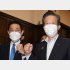 いつまで笑っていられるか（岸田首相と公明党の山口代表）／（Ｃ）日刊ゲンダイ