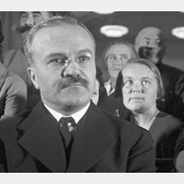 ソ連のモロトフ外相（Ｃ）Sputnik／共同通信イメージズ