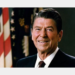 レーガン米大統領（当時）　（Ｃ）Newscom／共同通信イメージズ