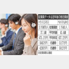 「トランスコスモス」と「ベルシステム24HD」／（Ｃ）日刊ゲンダイ