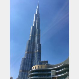 高さ828メートルのバージュ・カリファ（提供写真）