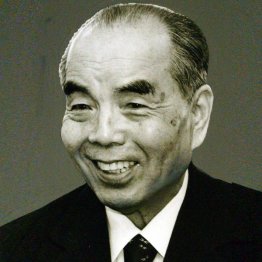 大正製薬三代目社長の上原正吉氏（当時）／（Ｃ）日刊ゲンダイ