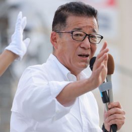 「野党一党」目指すも、中盤で立憲民主に差をつけられ（日本維新の会の松井一郎代表）／（Ｃ）日刊ゲンダイ