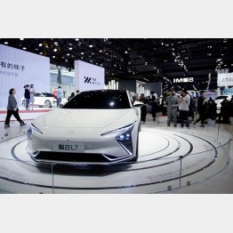 中国メーカーのEV車（上海モーターショー）／（Ｃ）ロイター