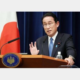 消費税増額で国庫は潤う（岸田首相の記者会見＝6月15日）／（Ｃ）ＪＭＰＡ