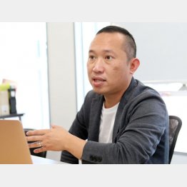 JV-ITホールディングスの猪瀬ルアン社長（Ｃ）日刊ゲンダイ