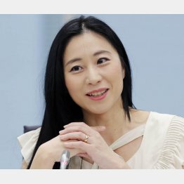 政治学者の三浦瑠麗氏（Ｃ）共同通信社