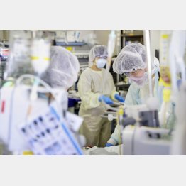 入院リスクは3倍に（Ｃ）共同通信社