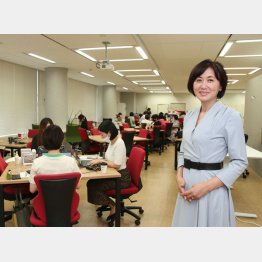 ランクアップの岩崎裕美子社長（Ｃ）日刊ゲンダイ