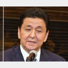 会見で旧統一教会との関係を認めた岸信夫防衛相（Ｃ）日刊ゲンダイ