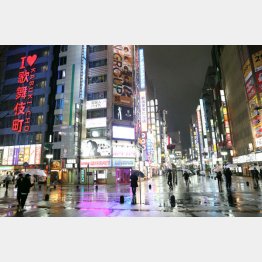 今夜も歌舞伎町のどこかで…（Ｃ）日刊ゲンダイ