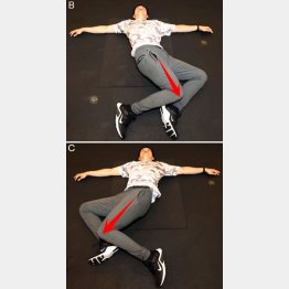 写真B（上）と写真C（Ｃ）日刊ゲンダイ