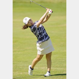 自分のプレースタイルに納得（Ｃ）共同通信社